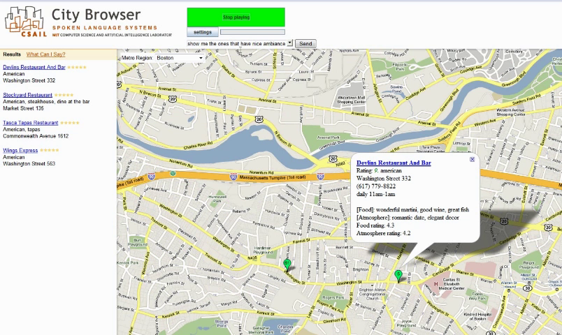 City Browser demo (English)